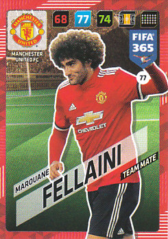 Marouane Fellaini Manchester United 2018 FIFA 365 #77